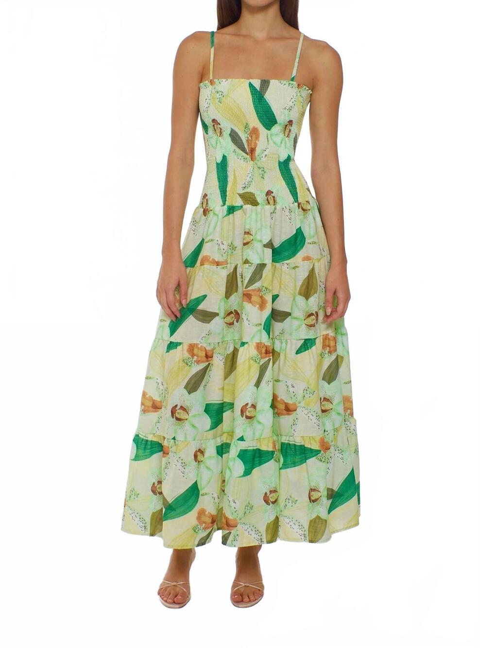 NEW PEIXOTO clementine maxi dress in wild orchid